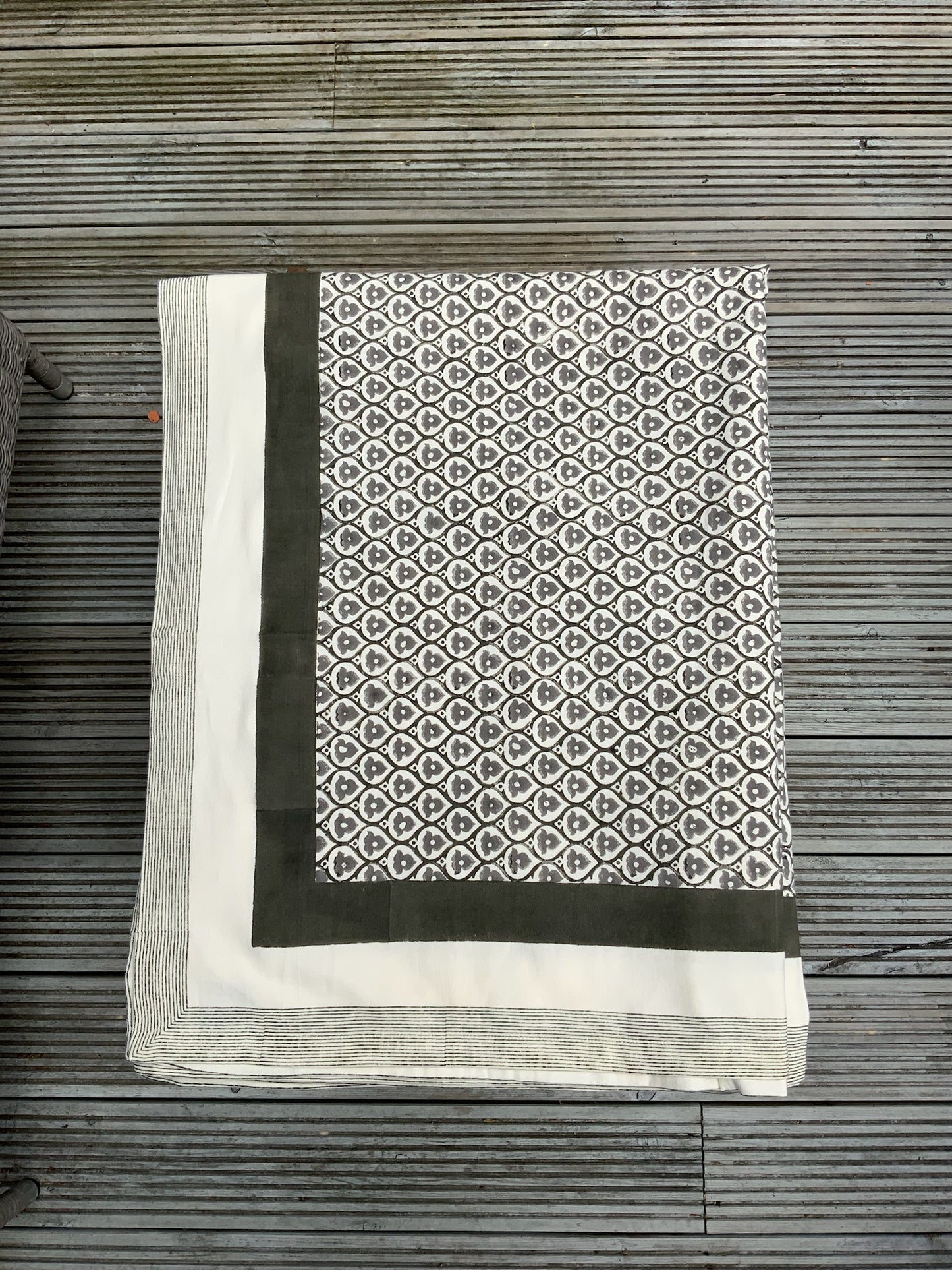 Grey Aria Tablecloth