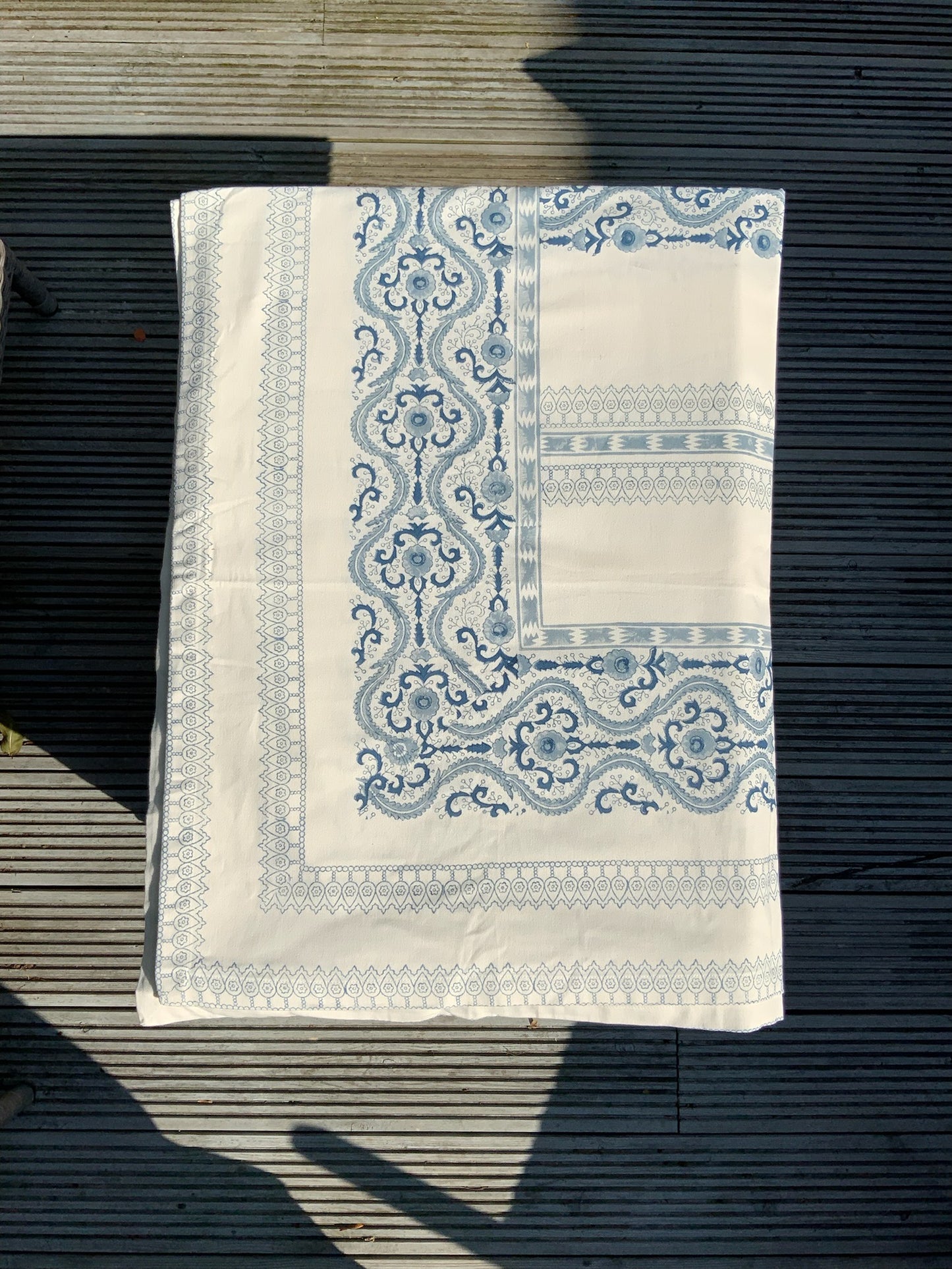 Blue Mandoli Tablecloth