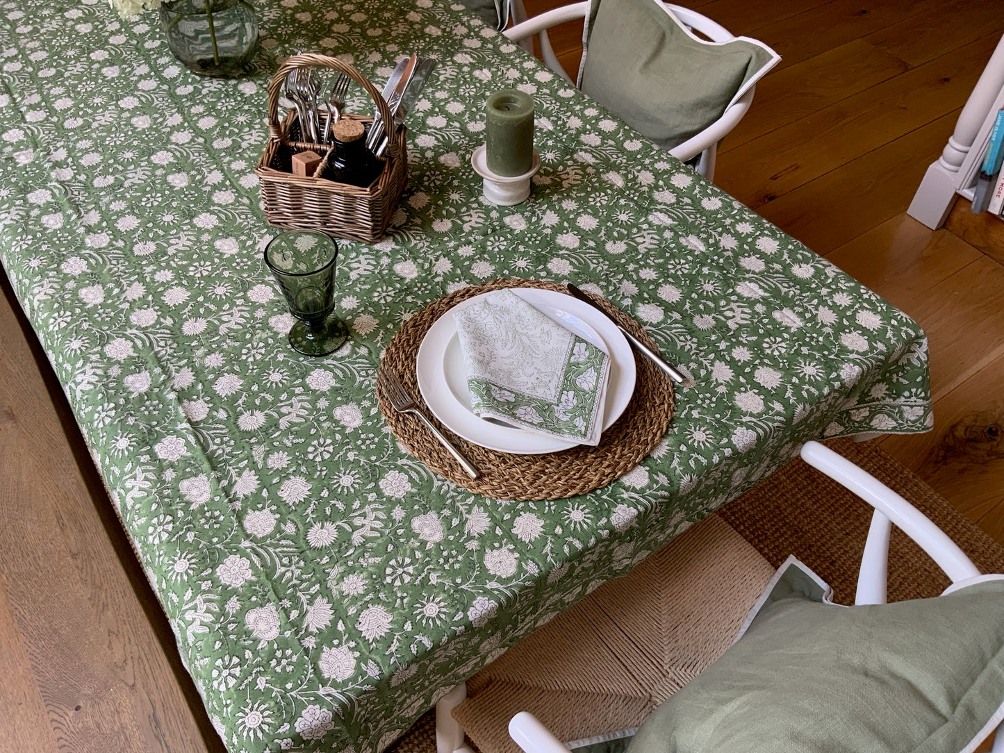 Green Neroli Tablecloth