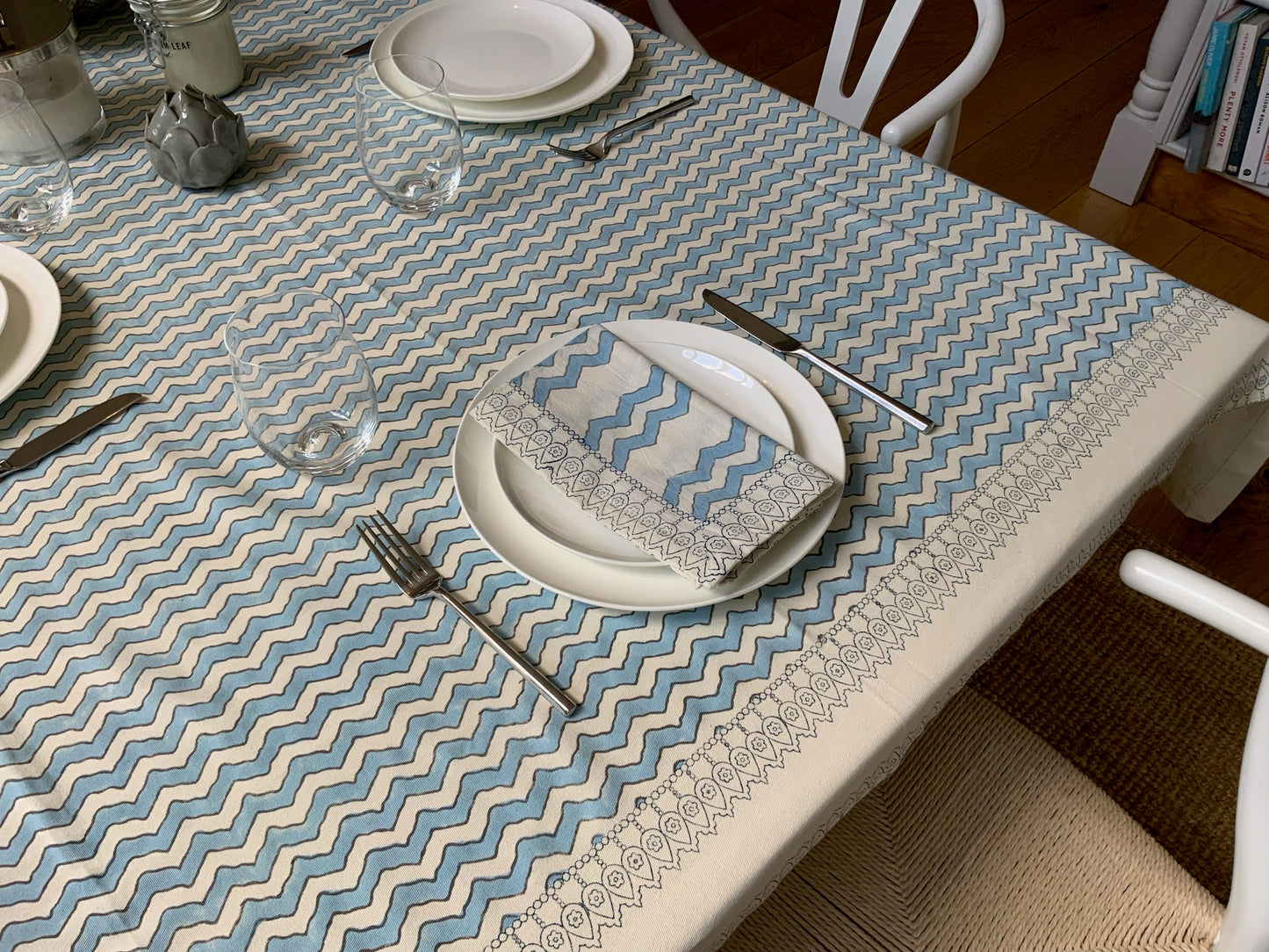 Light Blue Lahari Napkins