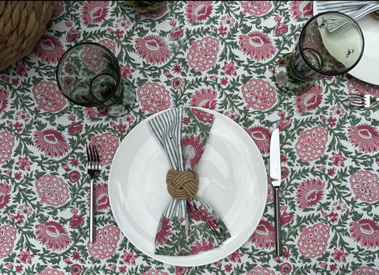 Pink Dahlia Napkins