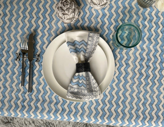 Light Blue Lahari Napkins