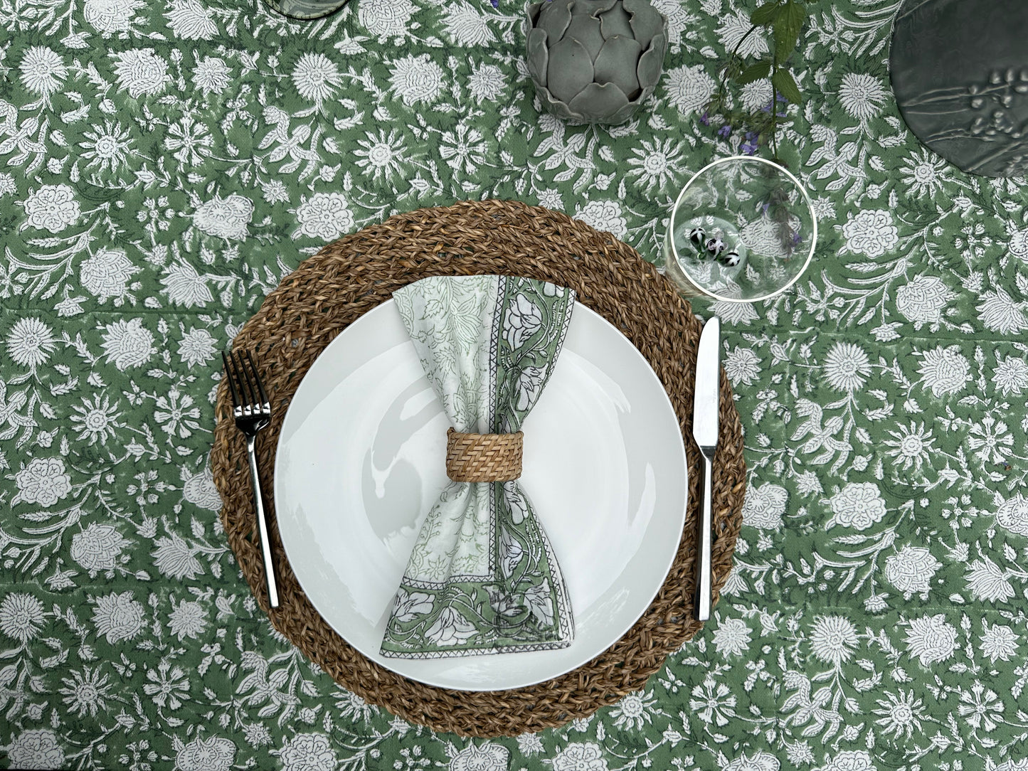 Green Neroli Napkins